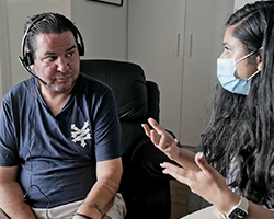 Man with Motor Neurone Disease (MND) gets free access to specialist Voice Banking Clinic